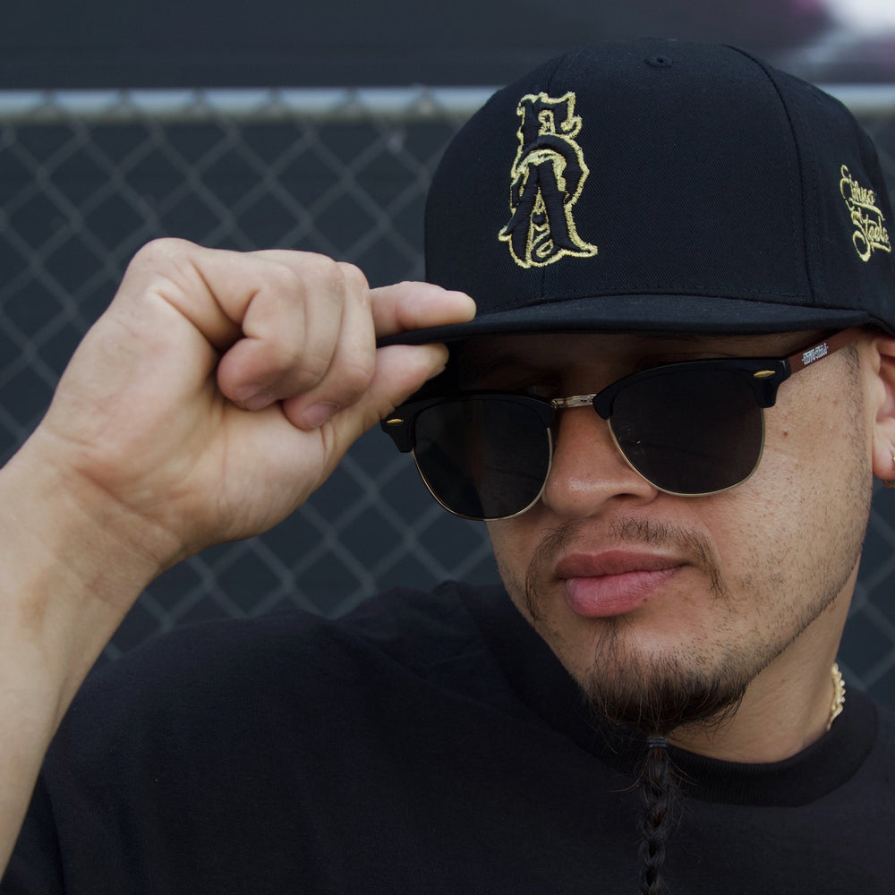 Metallic gold baseball cap hotsell